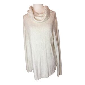 Rachel Zoe Women's Cream Cowl Neck Sweater